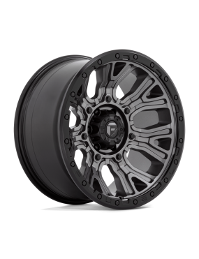 Felga aluminiowa D825 TRACTION Matte Gunmetal W/ Black Ring FUEL