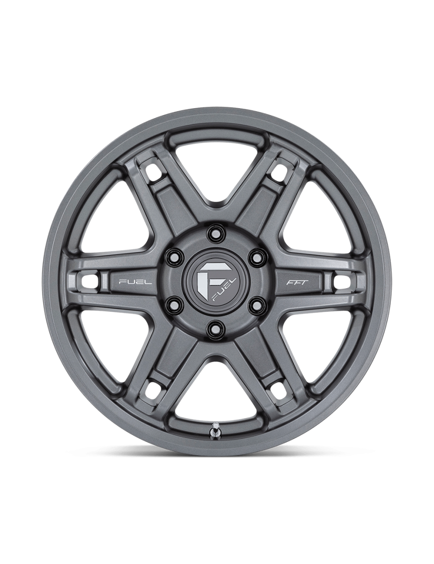 Felga aluminiowa D838 SLAYER Matte Gunmetal FUEL - ujęcie 2