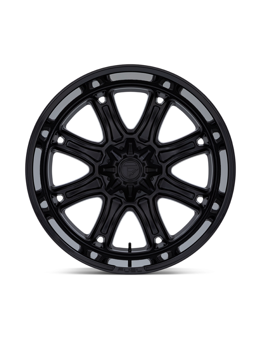 Felga aluminiowa DARKSTAR Matte Black W/ Gloss Black Lip FUEL