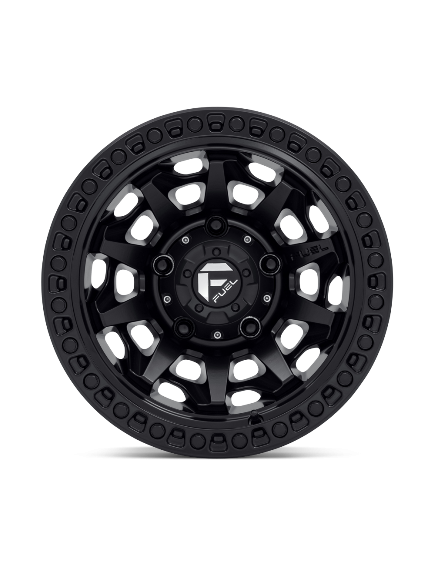 Felga aluminiowa D694 COVERT Matte Black FUEL - ujęcie 2