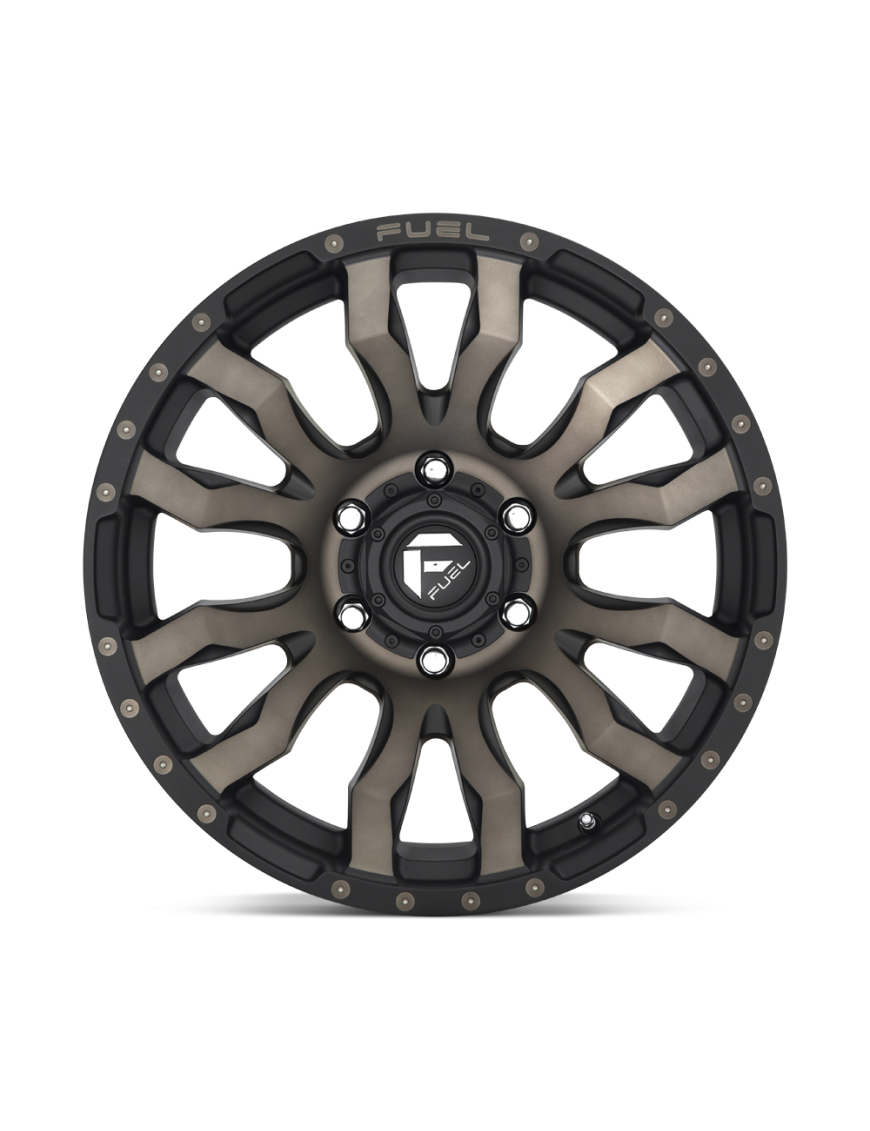 Felga aluminiowa D674 BLITZ Matte Black Double Dark Tint FUEL