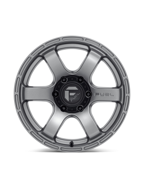 Felga aluminiowa D767 RUSH Matte Gun Metal FUEL - ujęcie 3