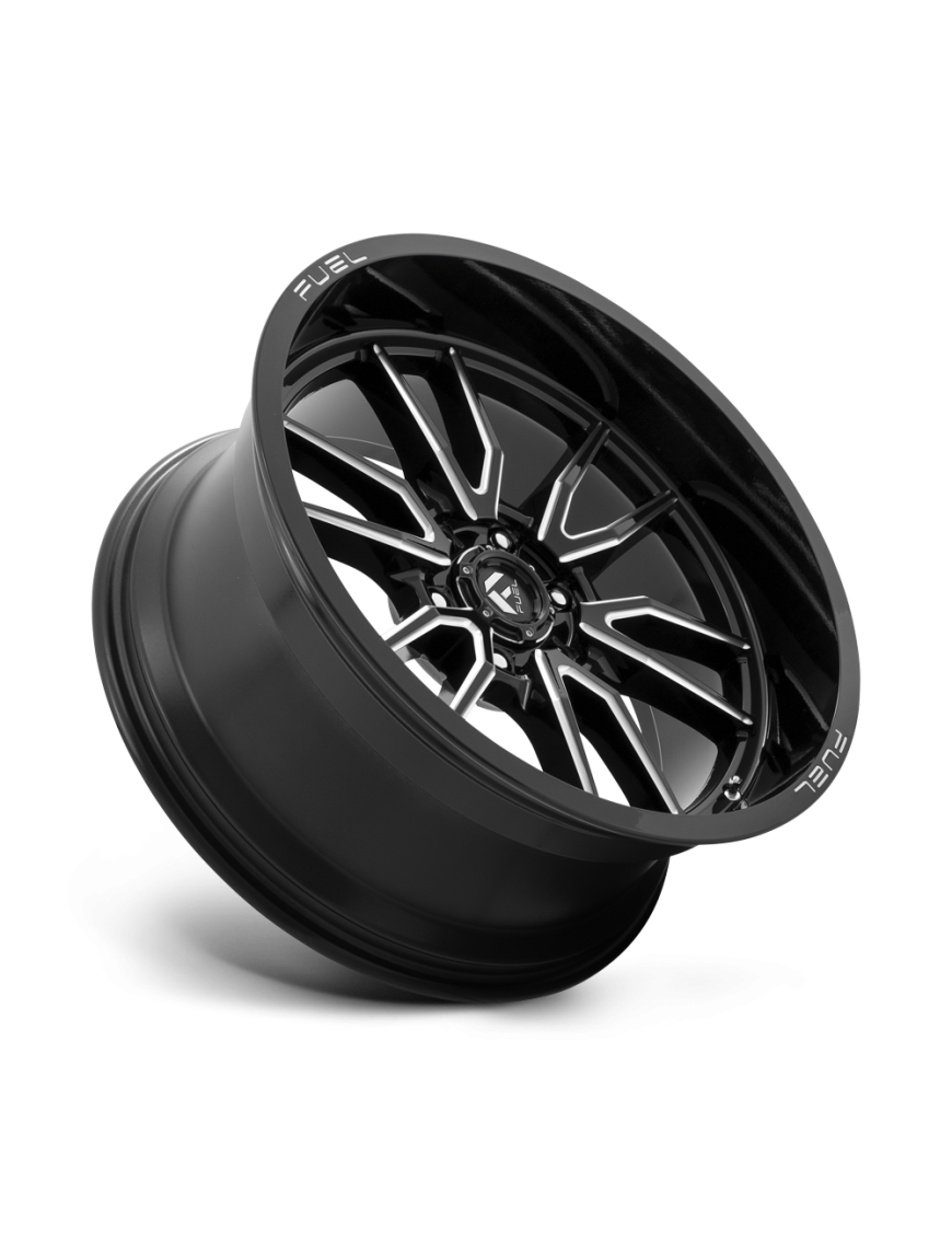 Felga aluminiowa D761 CLASH Gloss Black Milled FUEL - ujęcie 3