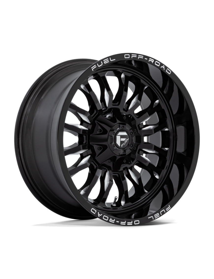 Felga aluminiowa D795 ARC Gloss Black Milled FUEL