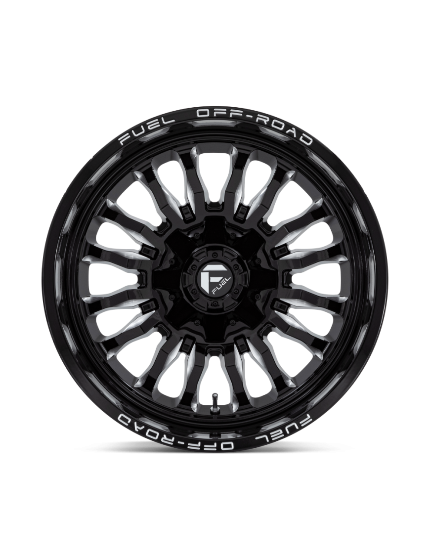 Felga aluminiowa D795 ARC Gloss Black Milled FUEL - ujęcie 2