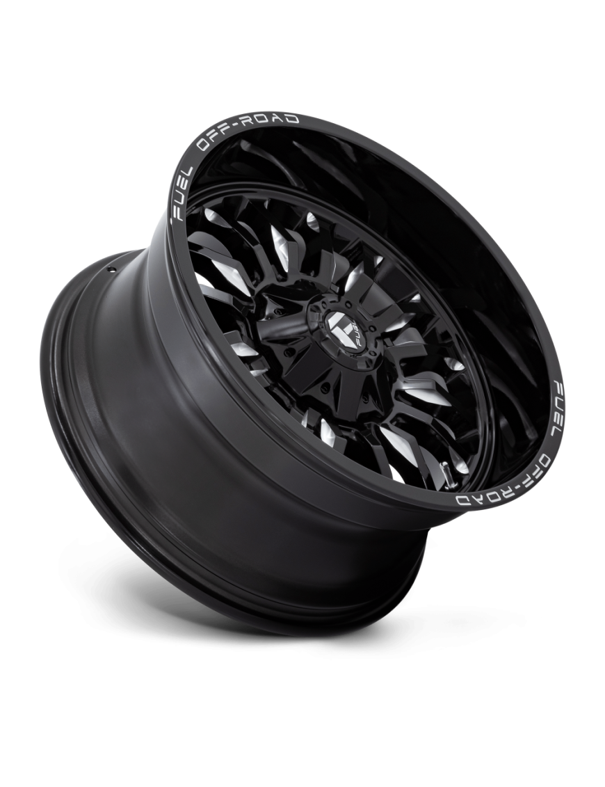 Felga aluminiowa D795 ARC Gloss Black Milled FUEL - ujęcie 3