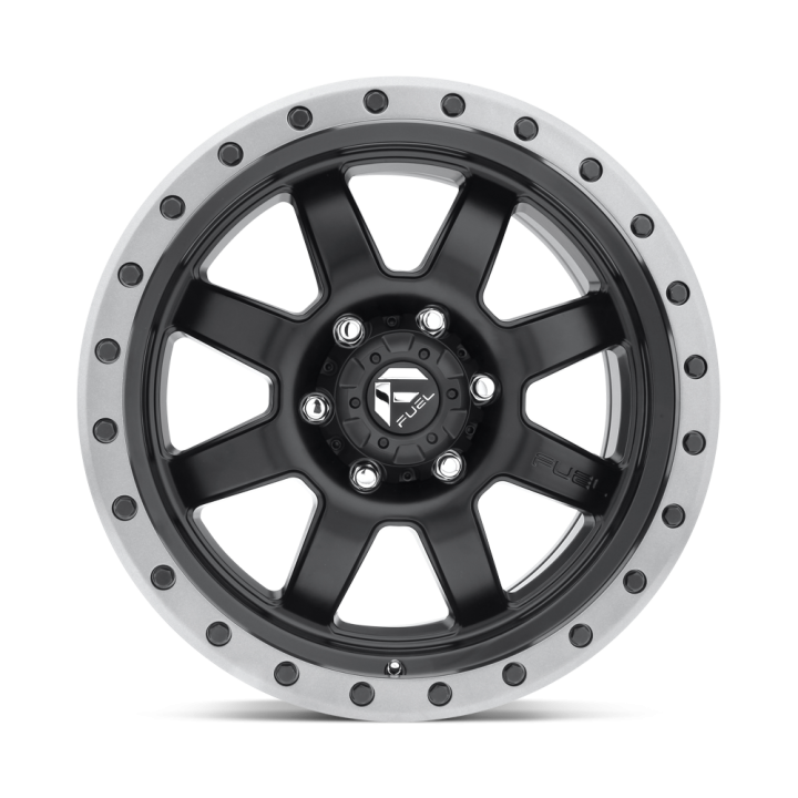 Felga aluminiowa D551 TROPHY Matte Black Gun Metal Ring FUEL - ujęcie 3