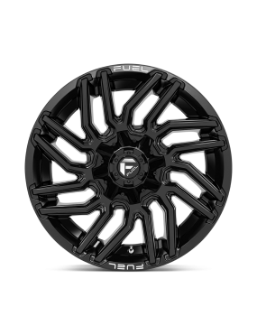 Felga aluminiowa D776 TYPHOON Gloss Black FUEL - ujęcie 3