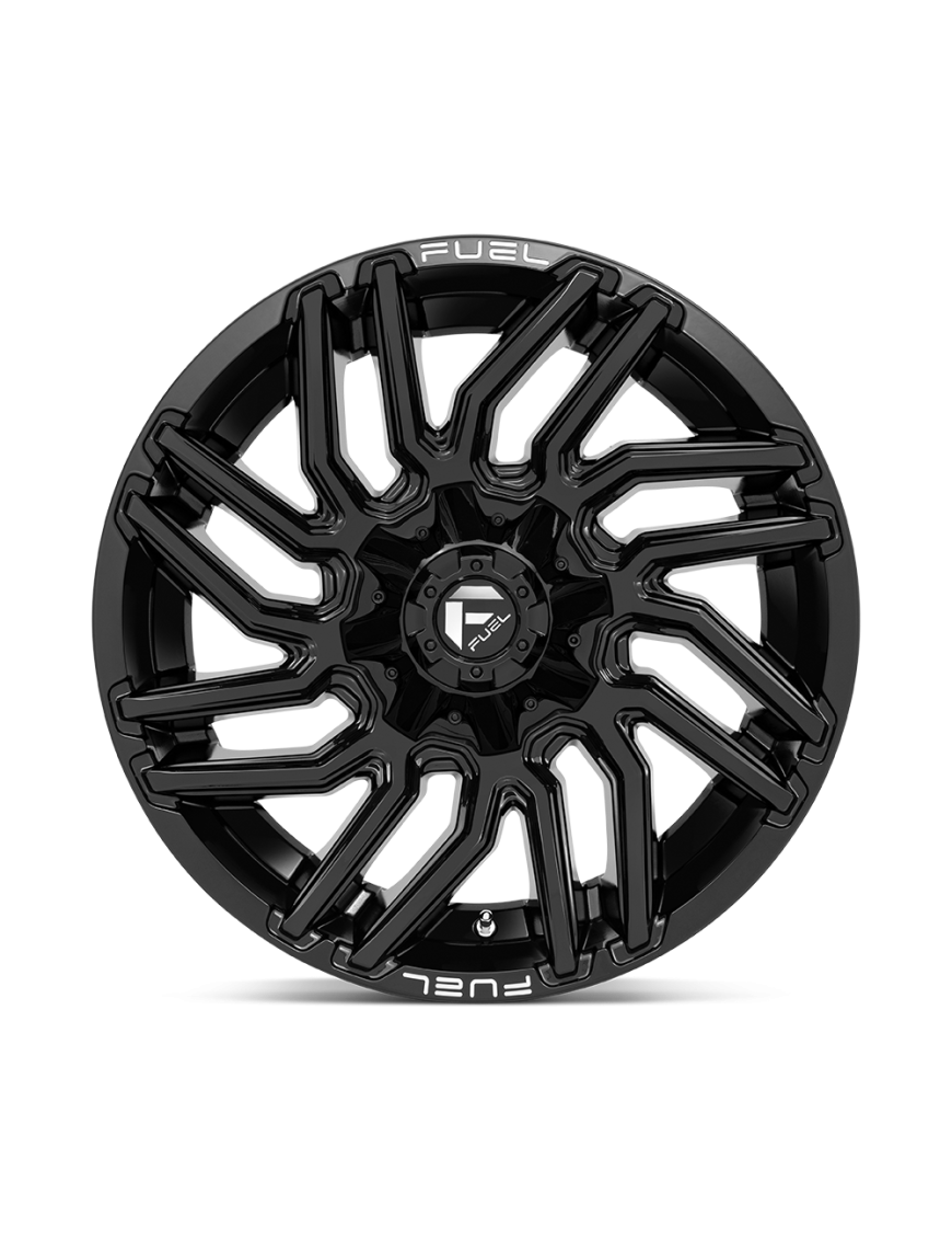 Felga aluminiowa D776 TYPHOON Gloss Black FUEL - ujęcie 3