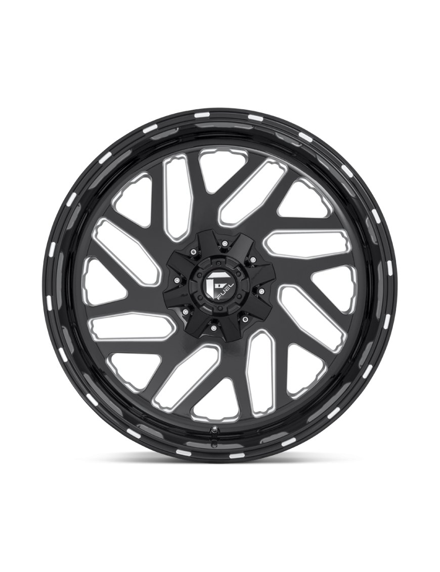 Felga aluminiowa D581 TRITON Gloss Black Milled FUEL - ujęcie 2