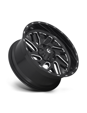 Felga aluminiowa D581 TRITON Gloss Black Milled FUEL - ujęcie 3