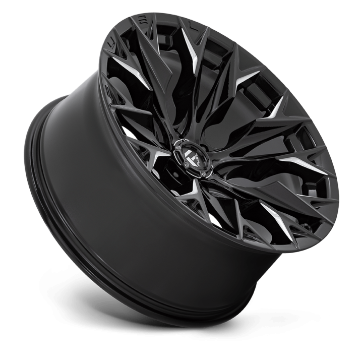Felga aluminiowa D803 FLAME Gloss Black Milled FUEL - ujęcie 2