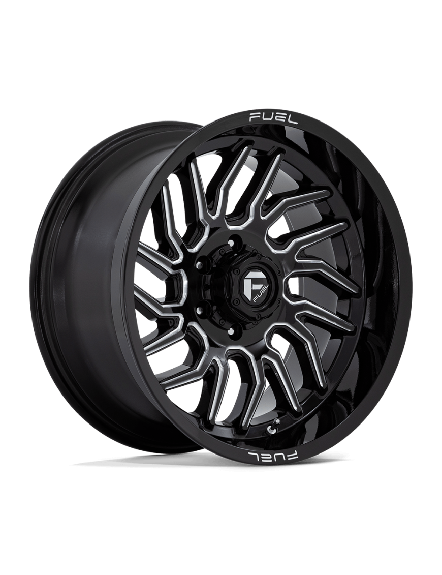Felga aluminiowa D807 HURRICANE Gloss Black Milled FUEL