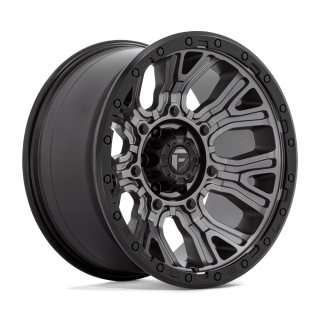 Felga aluminiowa D825 TRACTION Matte Gunmetal W/ Black Ring FUEL