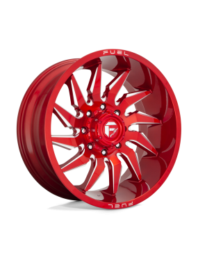 Felga aluminiowa D745 SABER Candy Red Milled FUEL