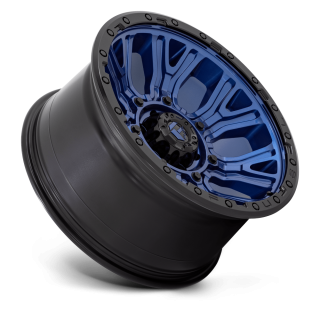 Felga aluminiowa D827 TRACTION Dark Blue W/ Black Ring FUEL - ujęcie 2