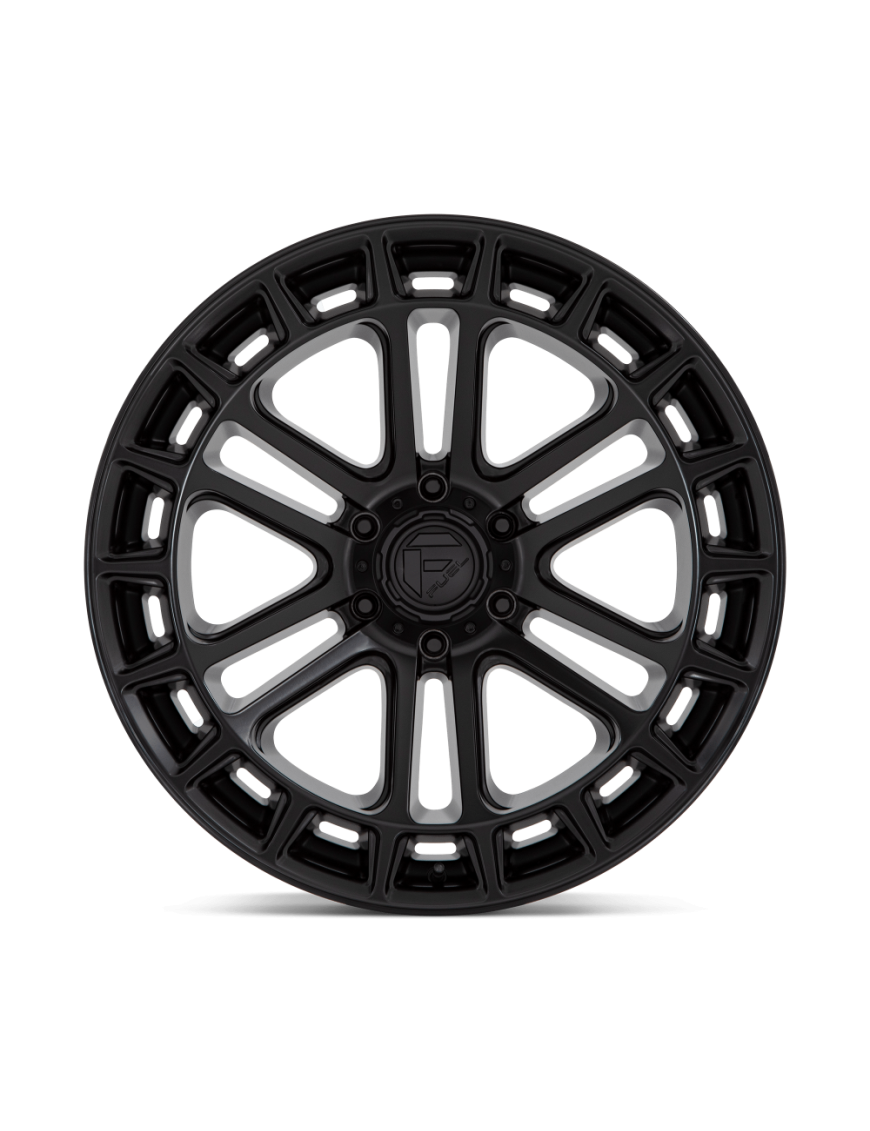 Felga aluminiowa D718 HEATER Matte Black FUEL - ujęcie 3