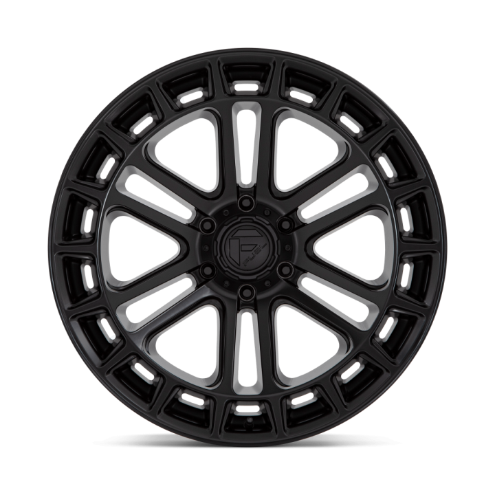 Felga aluminiowa D718 HEATER Matte Black FUEL - ujęcie 3