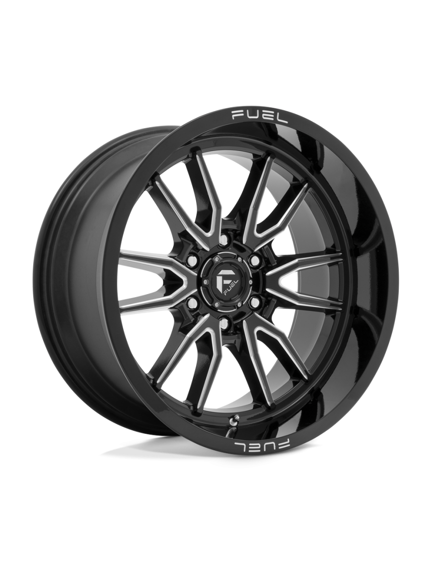 Felga aluminiowa D761 CLASH Gloss Black Milled FUEL