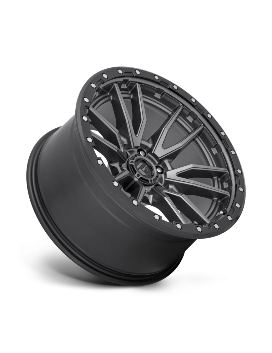 Felga aluminiowa D680 REBEL Matte Gun Metal Black Bead Ring FUEL - ujęcie 2