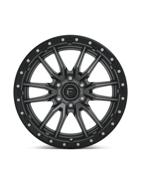 Felga aluminiowa D680 REBEL Matte Gun Metal Black Bead Ring FUEL - ujęcie 3