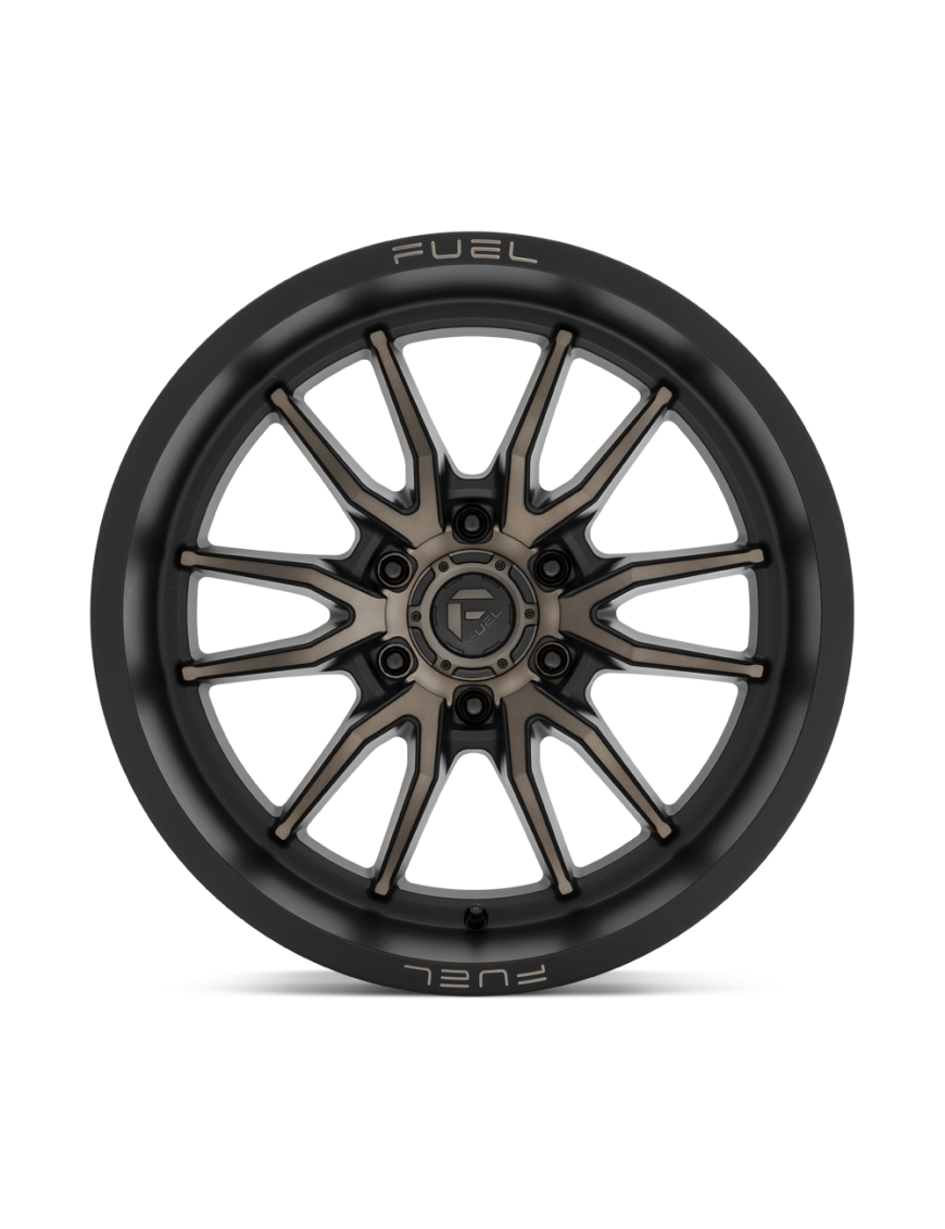 Felga aluminiowa D762 CLASH Matte Black Double Dark Tint FUEL - ujęcie 3