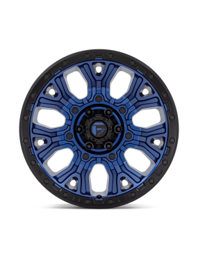 Felga aluminiowa D827 TRACTION Dark Blue W/ Black Ring FUEL - ujęcie 3