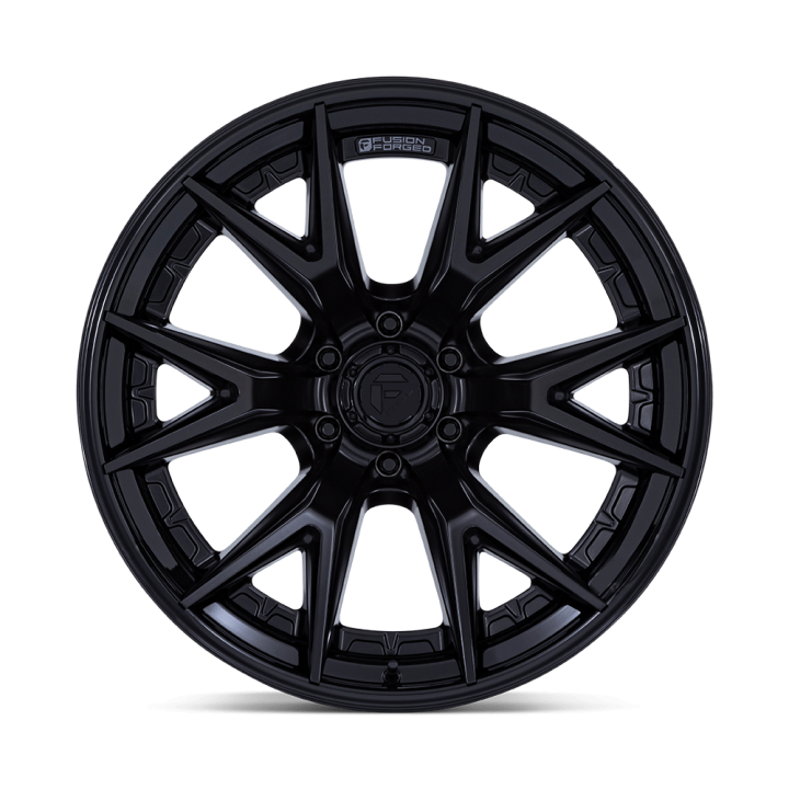 Felga aluminiowa FC402 CATALYST Matte Black W/ Gloss Black Lip FUEL - ujęcie 2
