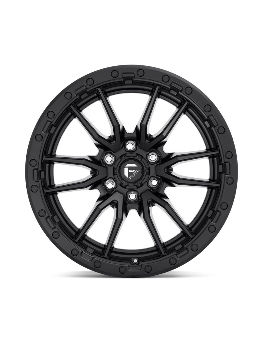 Felga aluminiowa D679 REBEL Matte Black FUEL - ujęcie 3