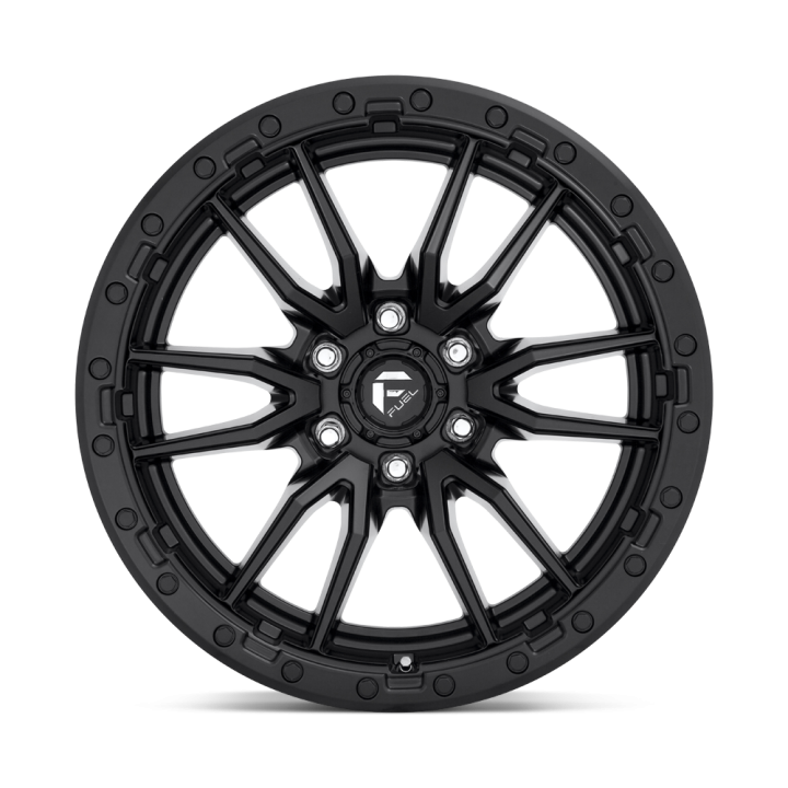 Felga aluminiowa D679 REBEL Matte Black FUEL - ujęcie 3
