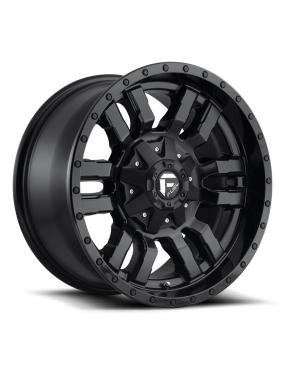 Felga aluminiowa D596 Sledge Matte Black Gloss Black LIP Fuel
