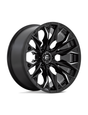 Felga aluminiowa D803 FLAME Gloss Black Milled FUEL