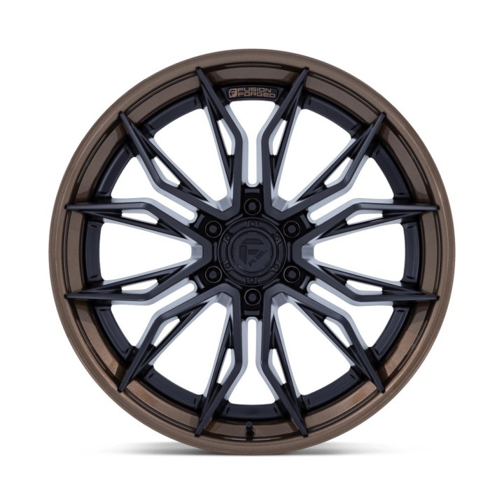 Felga aluminiowa FC404 MUTINY Matte Black w Gloss Bronze Lip FUEL - ujęcie 2