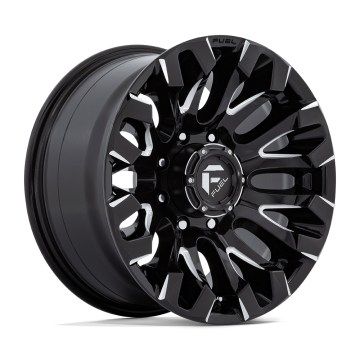 Felga aluminiowa D828 QUAKE Gloss Black Milled FUEL