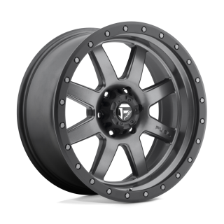 Felga aluminiowa D552 TROPHY Matte Gun Metal Black Bead Ring FUEL