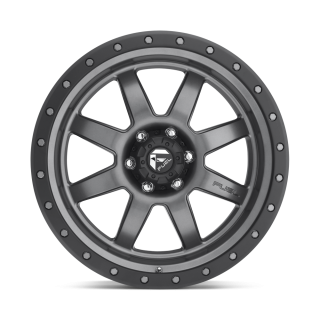 Felga aluminiowa D552 TROPHY Matte Gun Metal Black Bead Ring FUEL - ujęcie 2