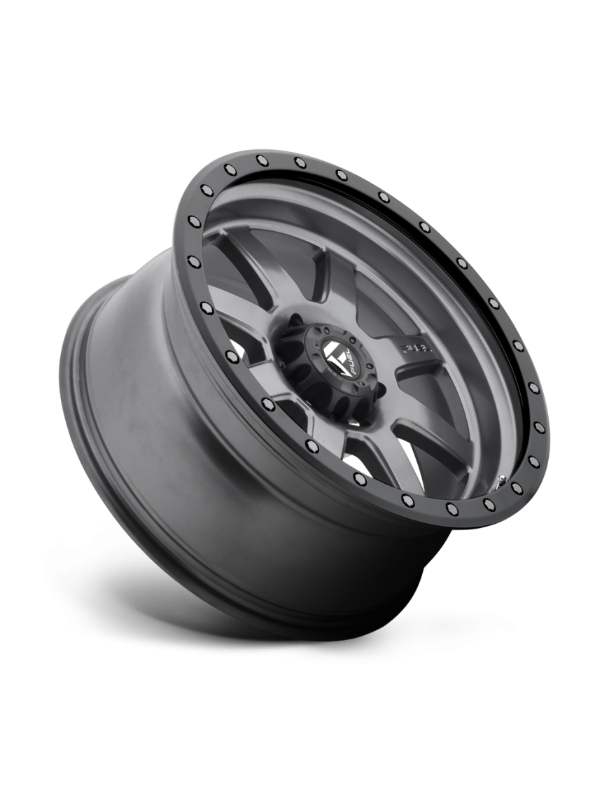 Felga aluminiowa D552 TROPHY Matte Gun Metal Black Bead Ring FUEL - ujęcie 3