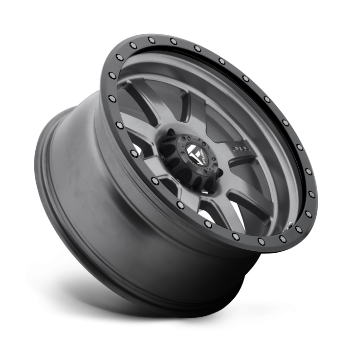 Felga aluminiowa D552 TROPHY Matte Gun Metal Black Bead Ring FUEL - ujęcie 3