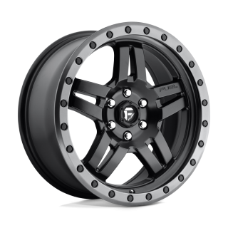 Felga aluminiowa D557 ANZA Matte Black Gun Metal Ring FUEL