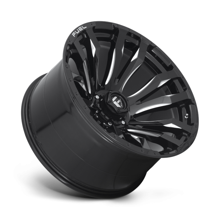 Felga aluminiowa D673 BLITZ Gloss Black Milled FUEL - ujęcie 3