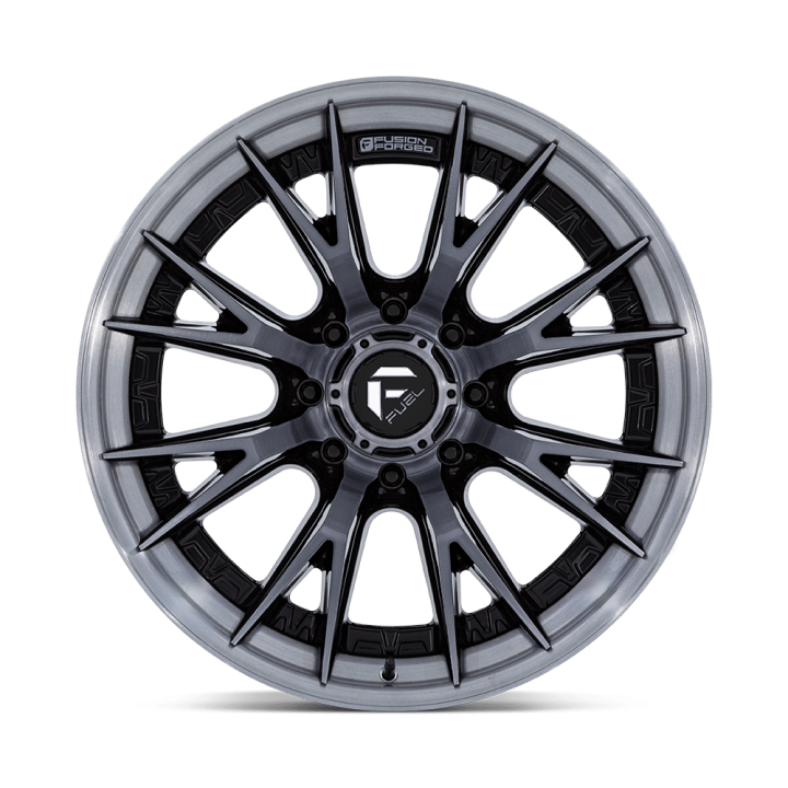 Felga aluminiowa FC402 CATALYST Gloss Black Brushed Dark Tint FUEL - ujęcie 3