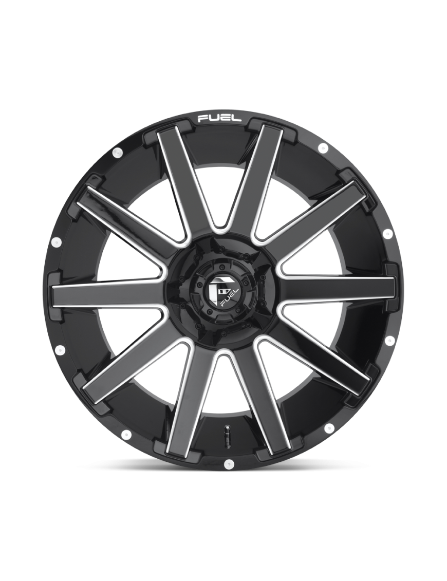 Felga aluminiowa D615 CONTRA Gloss Black Milled FUEL