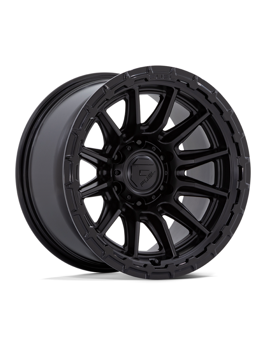 Felga aluminiowa FC866 PISTON Blackout W/ Gloss Black Lip FUEL