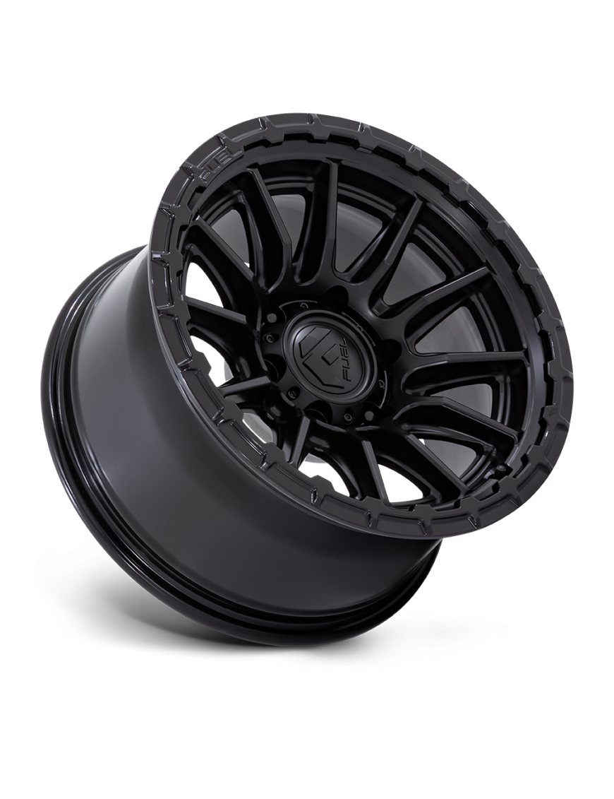 Felga aluminiowa FC866 PISTON Blackout W/ Gloss Black Lip FUEL