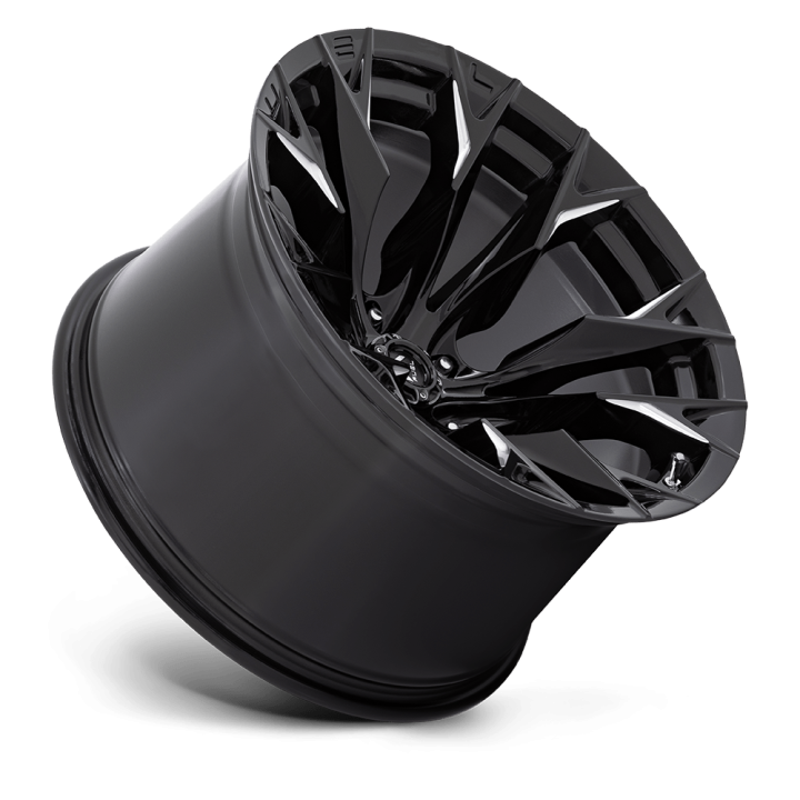 Felga aluminiowa D803 FLAME Gloss Black Milled FUEL - ujęcie 3