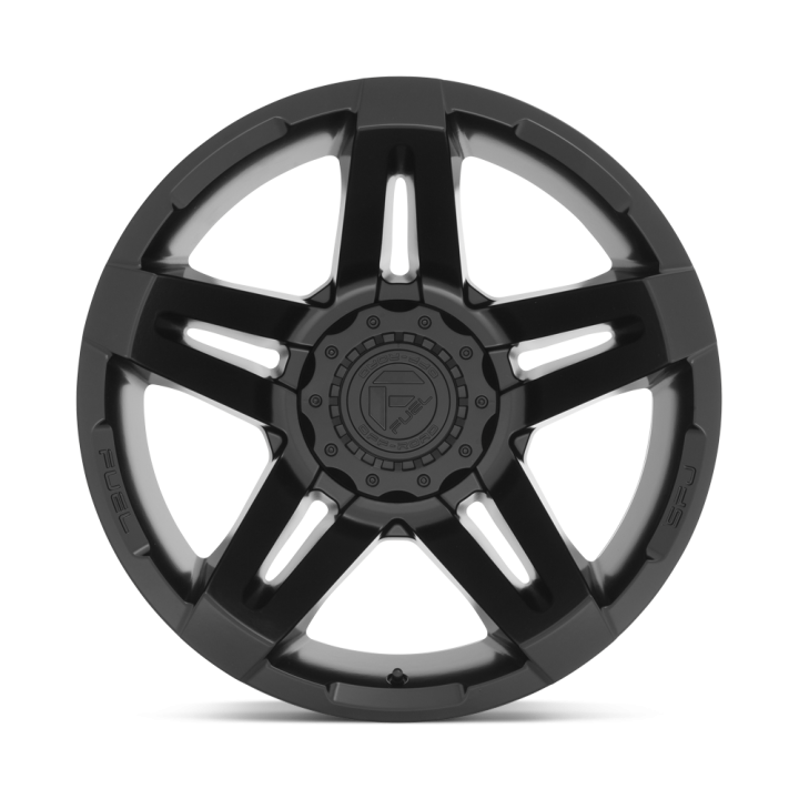Felga aluminiowa D763 SFJ Matte Black FUEL - ujęcie 2