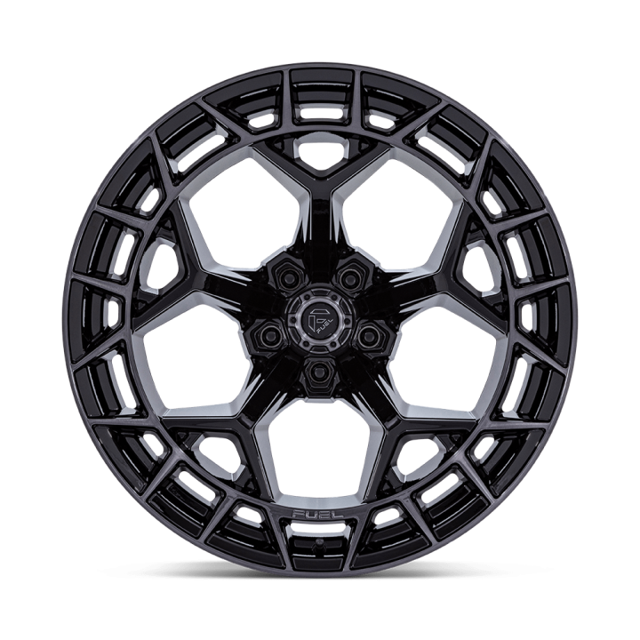 Felga aluminiowa FC873 CHARGER Gloss Black Brushed Dark Tint FUEL - ujęcie 2