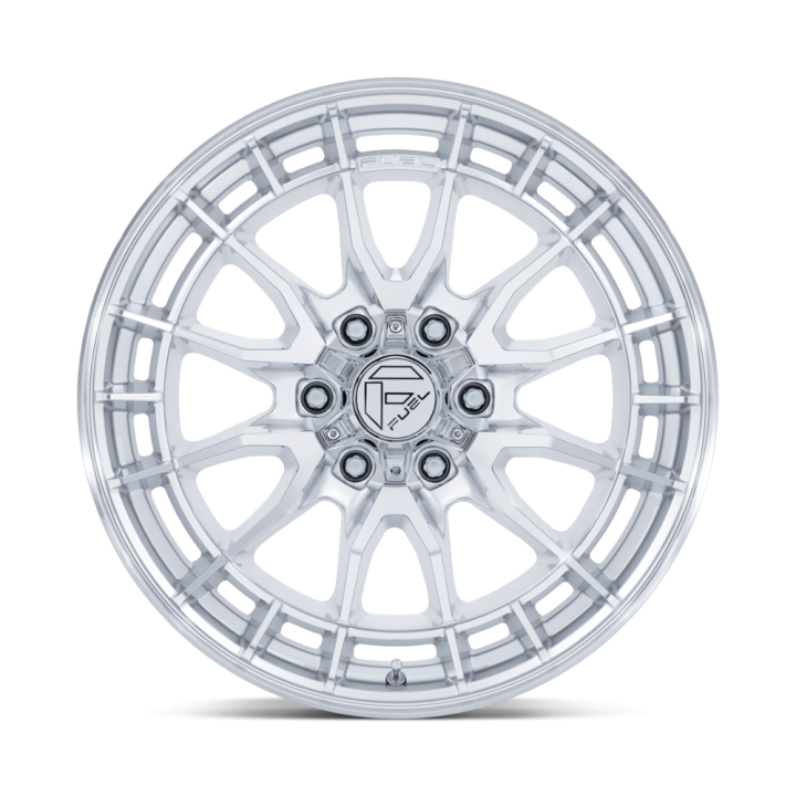 Felga aluminiowa FC888 REVOLT Hyper Silver W/ Machined Face FUEL - ujęcie 3