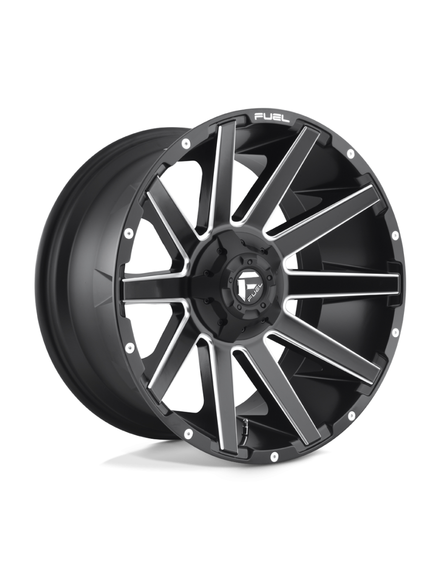 Felga aluminiowa D616 CONTRA Matte Black Milled FUEL