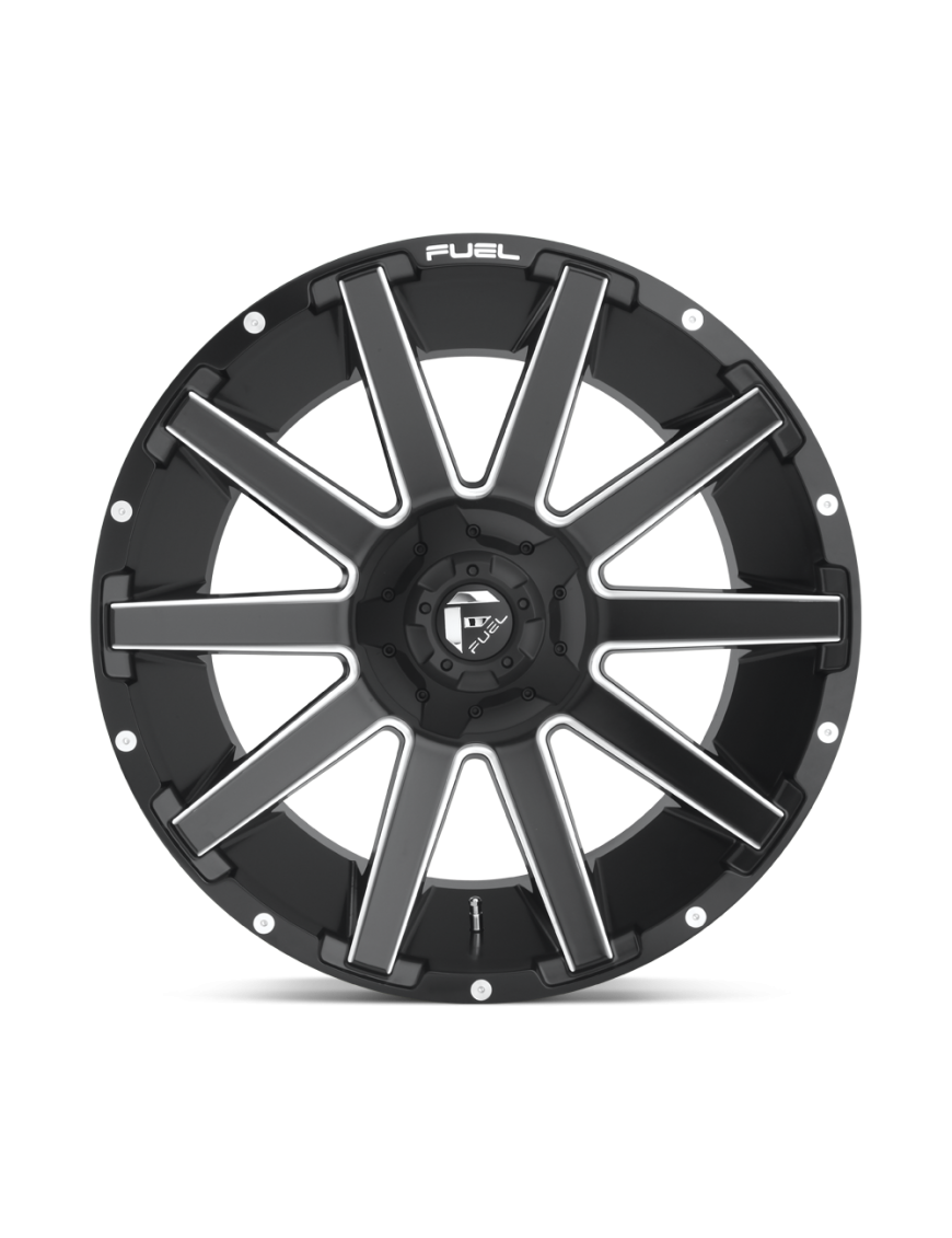 Felga aluminiowa D616 CONTRA Matte Black Milled FUEL